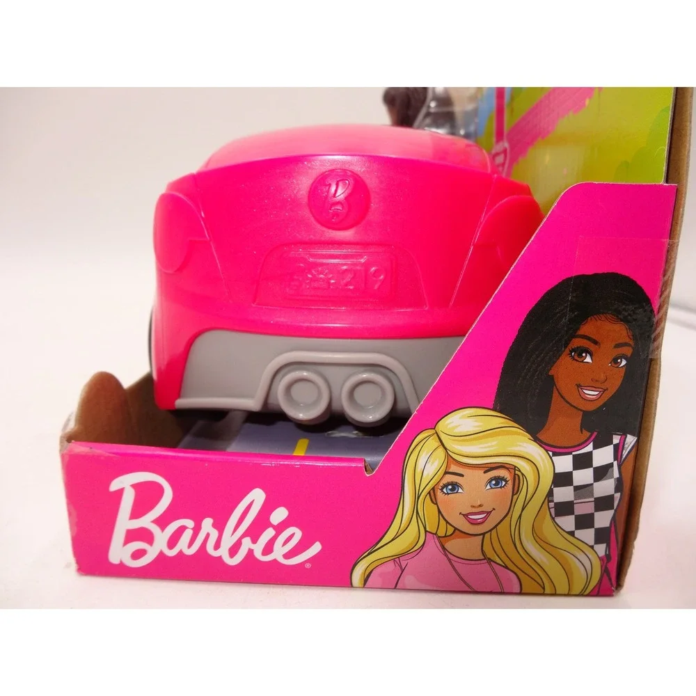 Fisher-Price Little People Barbie Convertible Toy Car with Music Sounds & 2 Figs